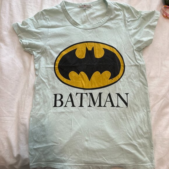 Mint Batman Junk Food Tee Shirt - Picture 1 of 2